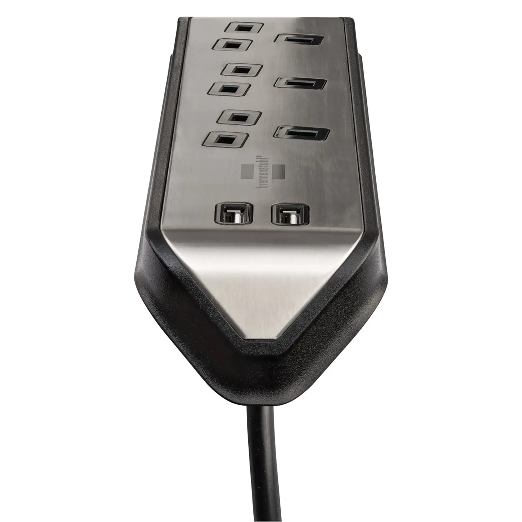Brennenstuhl 3-Way Extension Cord W/USB-A Sockets, 1153593410 (2 m)