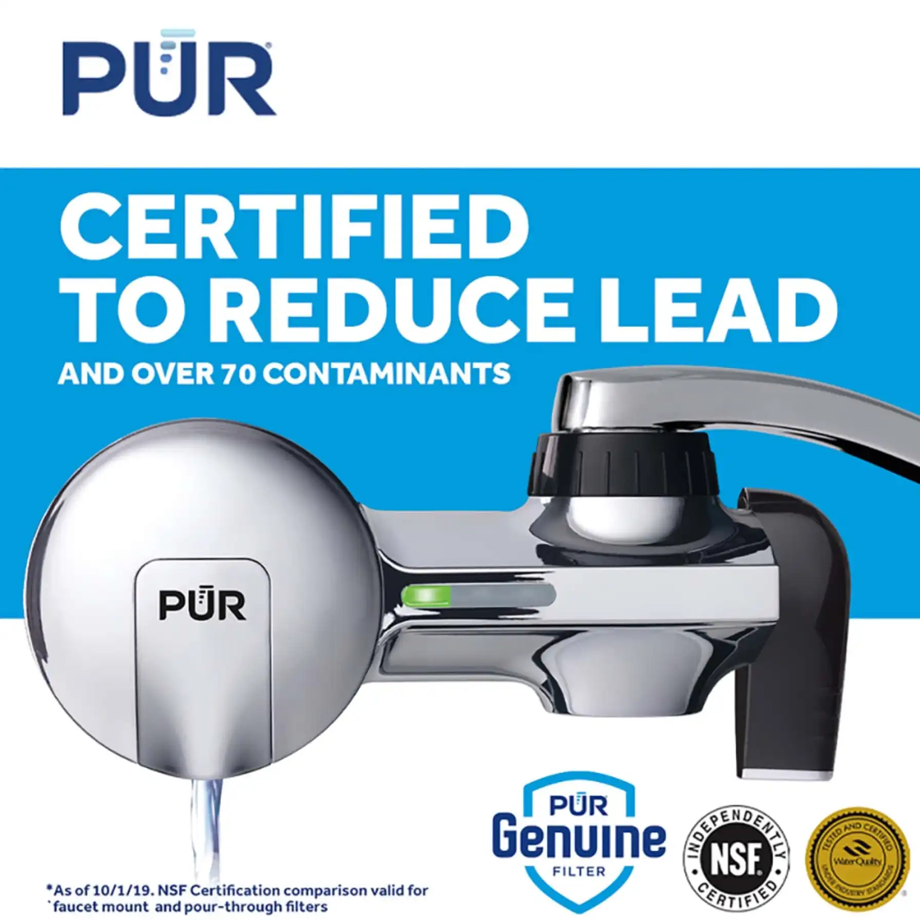 Pur Maxion Horizontal Faucet Water Filtration System