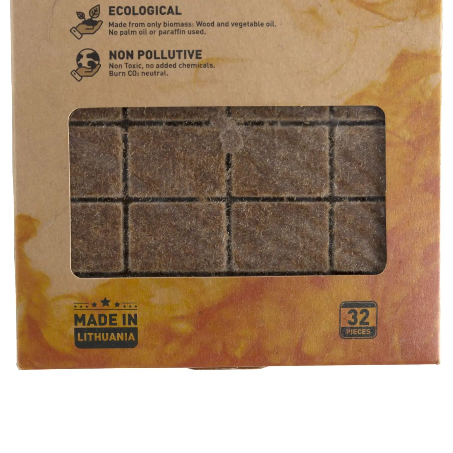 Woodbioma Organic Firelighters (Pack of 32)