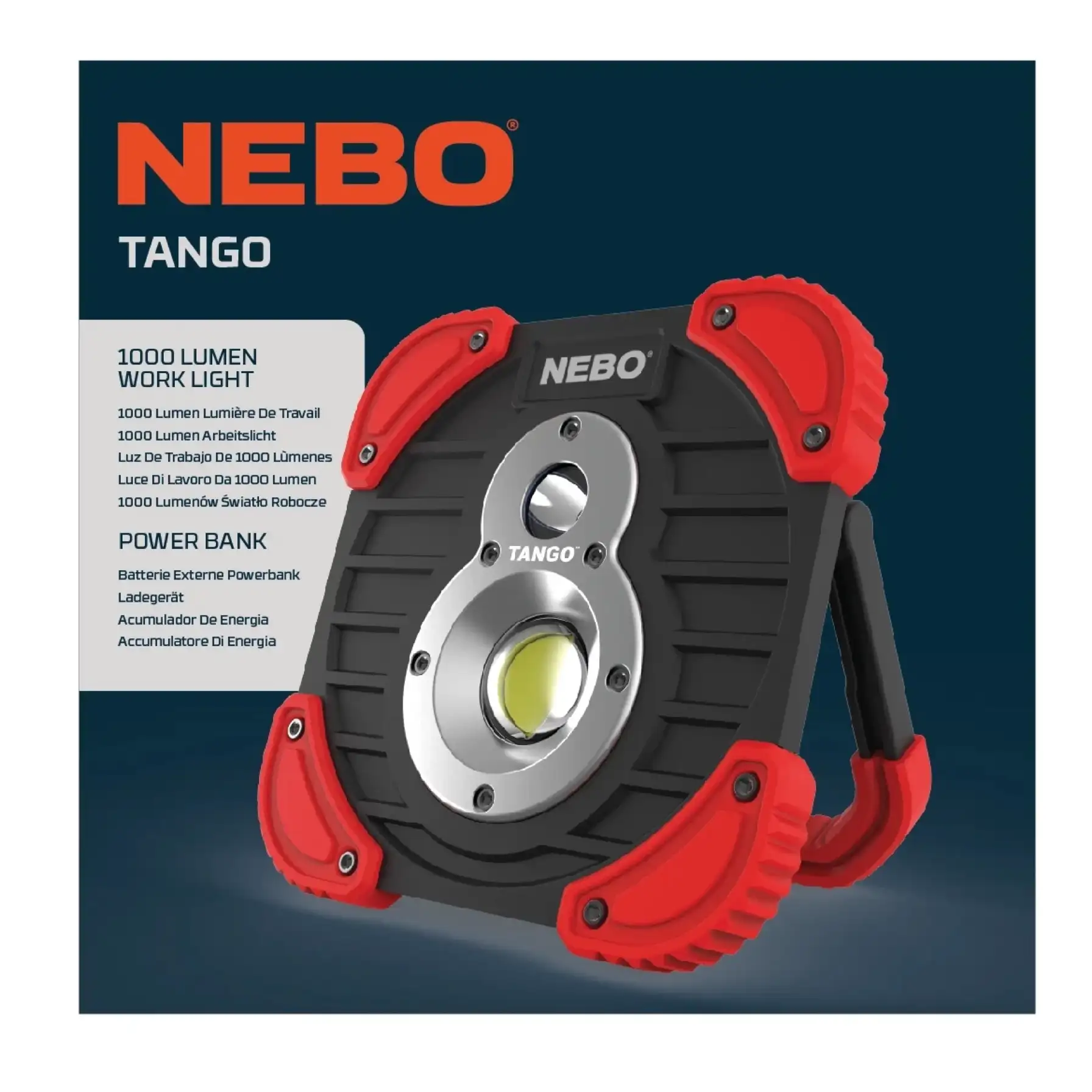 Nebo Tango Rechargeable Work Light (750 lm)
