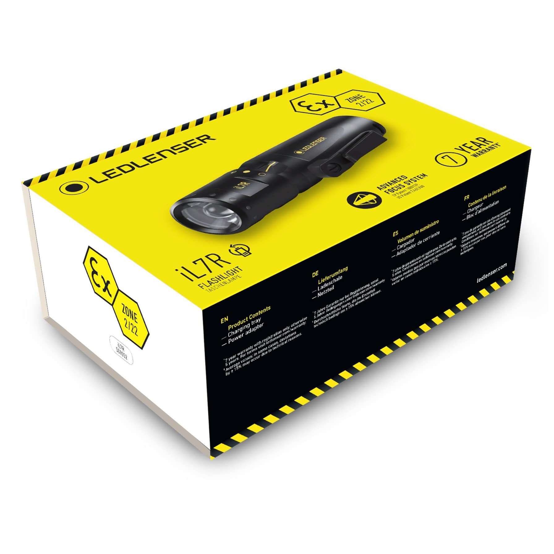 Ledlenser iL7R Flashlight (16.1 x 4.1 cm)