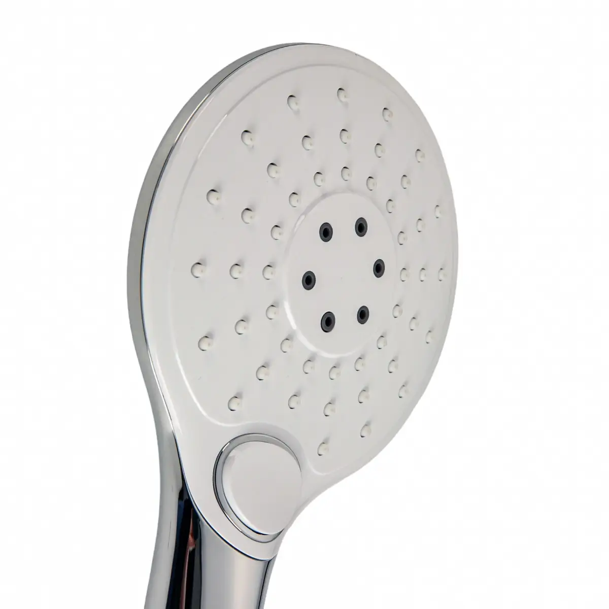 Bold Loule 3 Jets Hand Shower W/Stop, Drop, Bracket & Hose (Silver)
