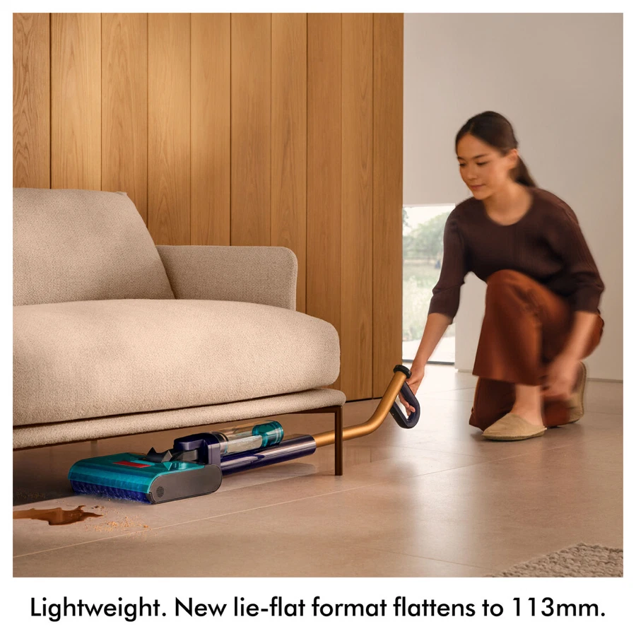 Dyson Cordless Clean+Wash Hygiene Wet & Dry Hard Floor Cleaner (750 ml, 150 AW)