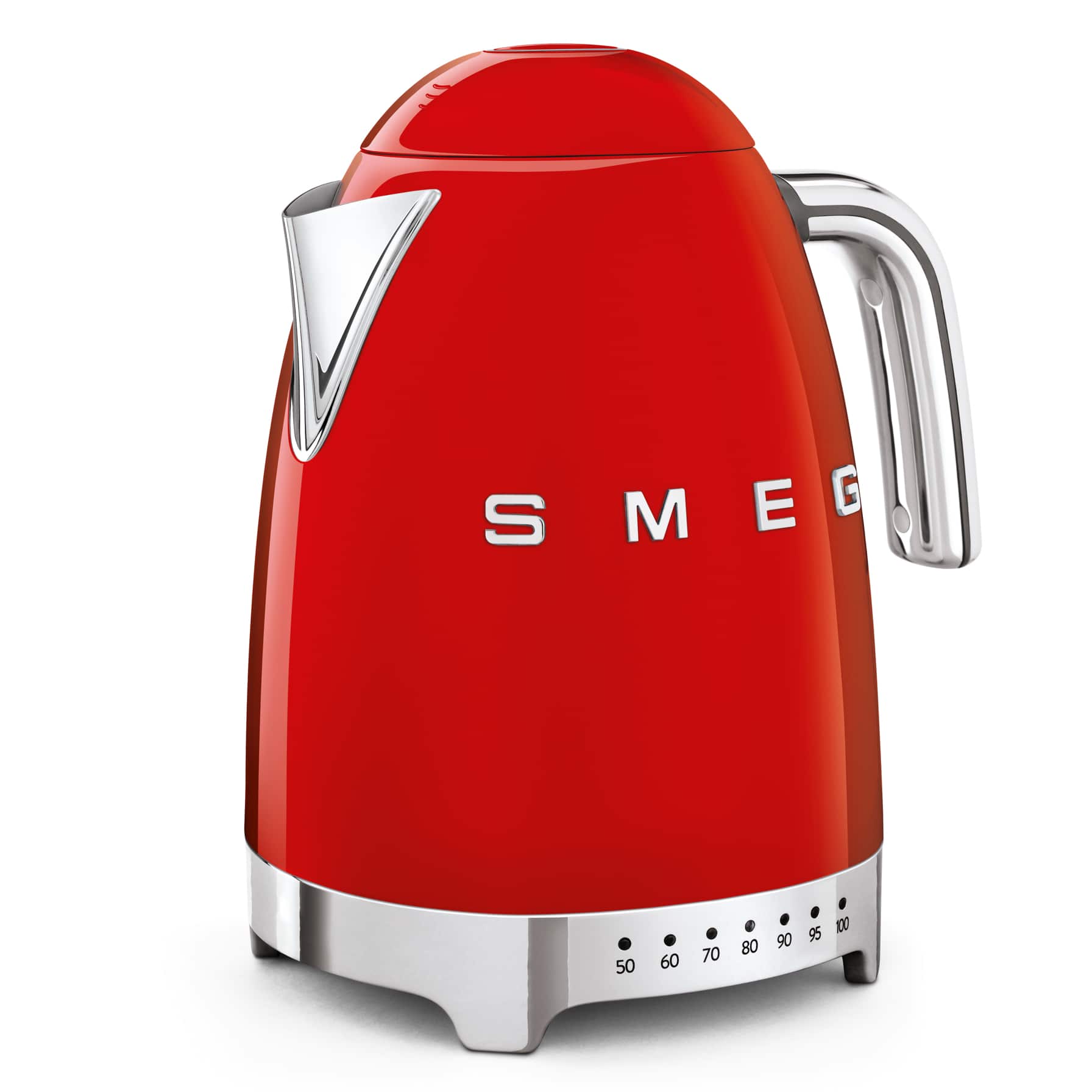 SMEG 50s Retro Style Kettle, KLF04RDUK (3000 W)