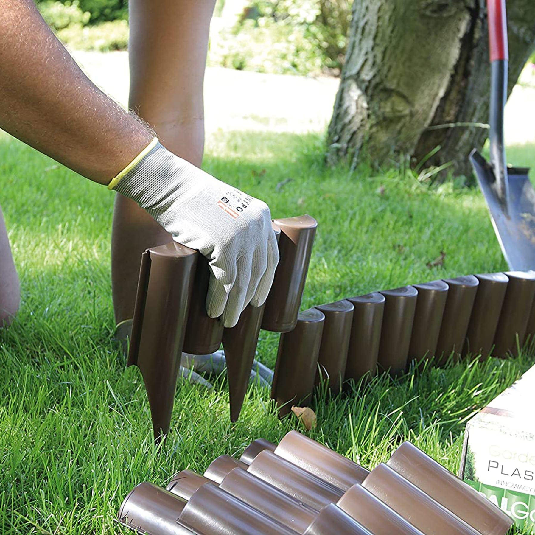 Garden Plast Garden Palisade (25 cm, 10 Pc.) 