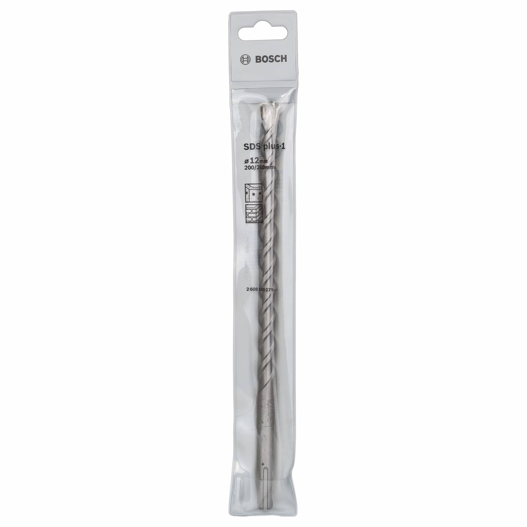 Bosch SDS Plus-1 Drill Bit (12 x 200/260 mm)