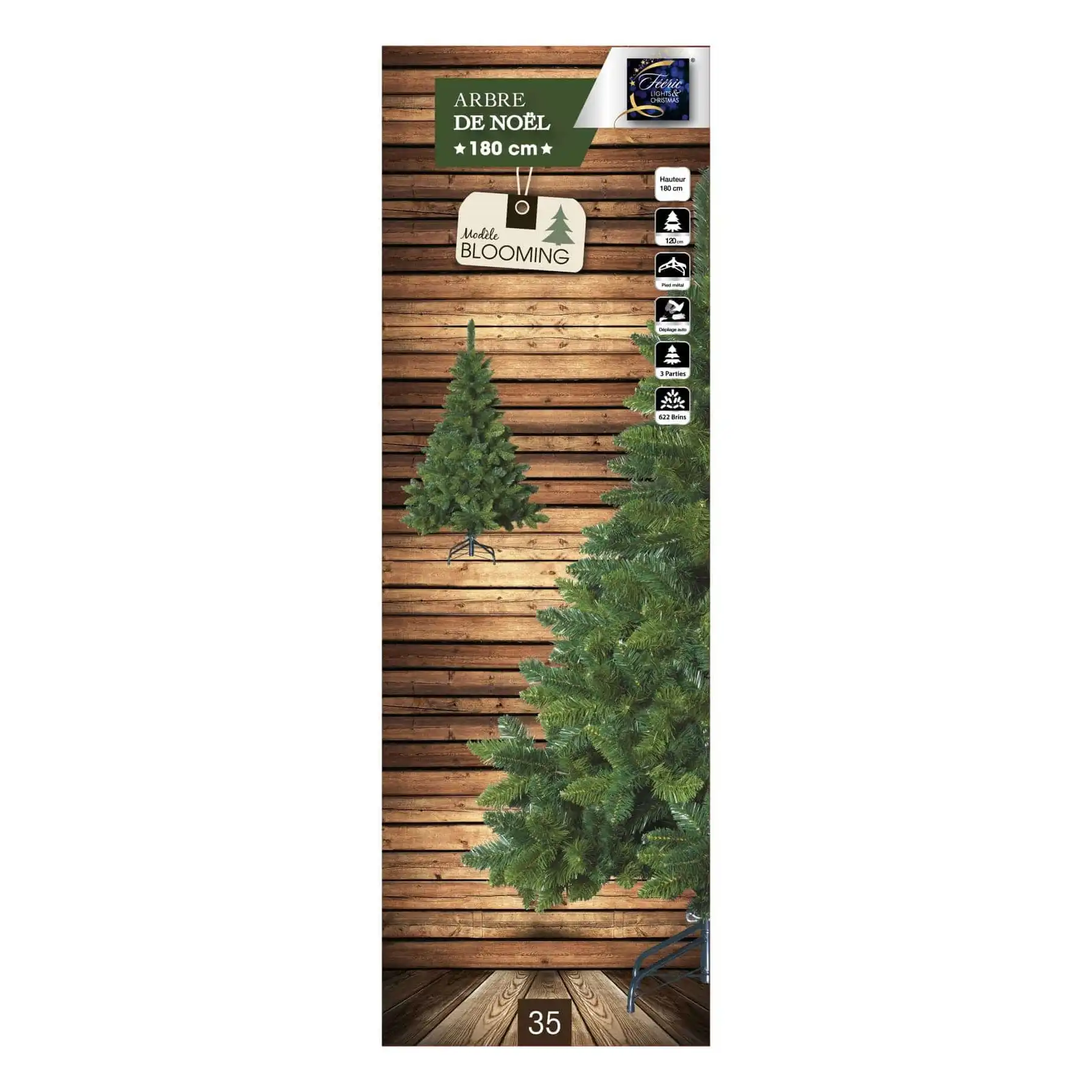 Feeric Blooming Collection Artificial Festive Tree (120 x 180 cm)