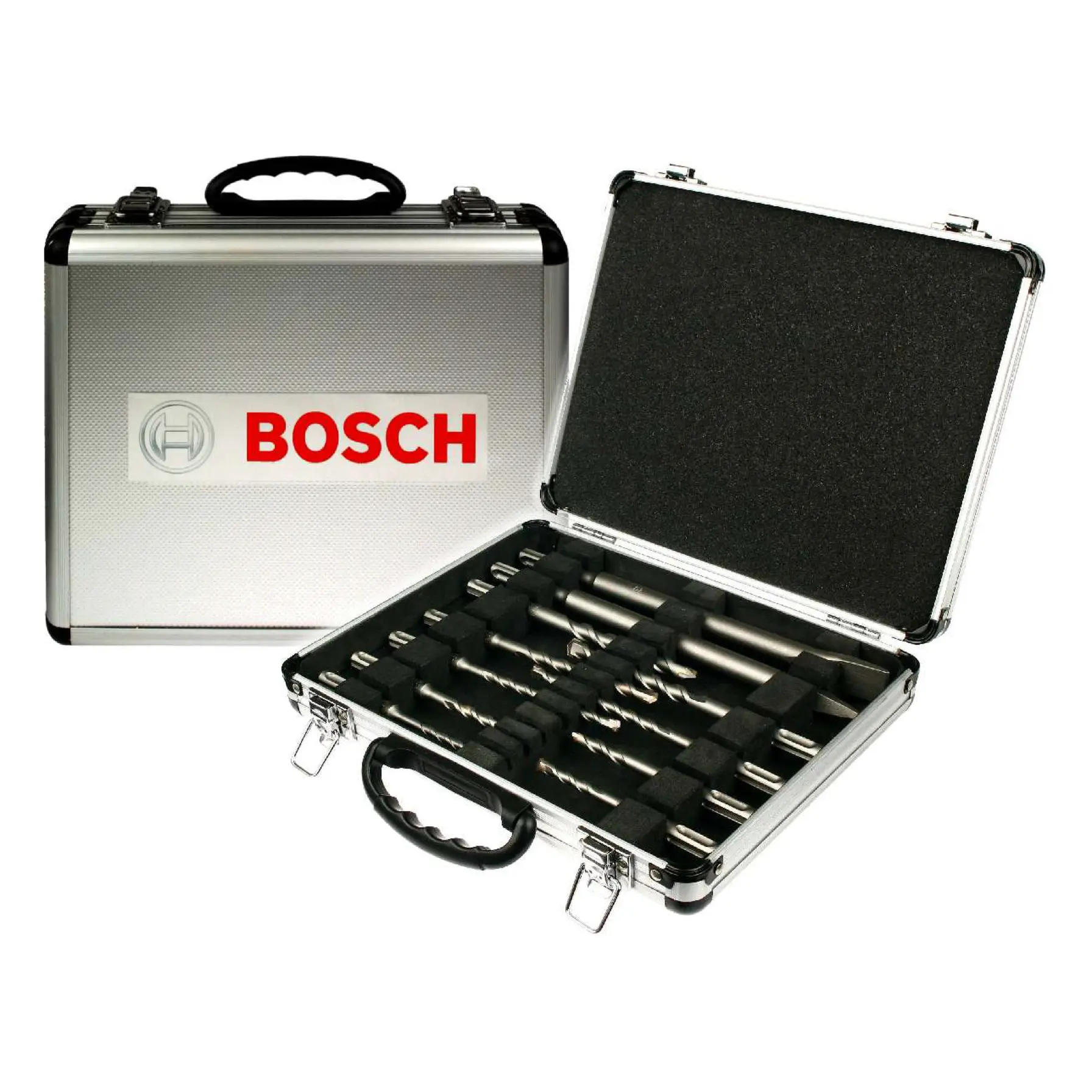 Bosch Corded Professional Rotary Hammer W/SDS Plus, GBH 2-26 DFR (800 W) + SDS Plus Mixed Drill Bit Set (11 Pc.)