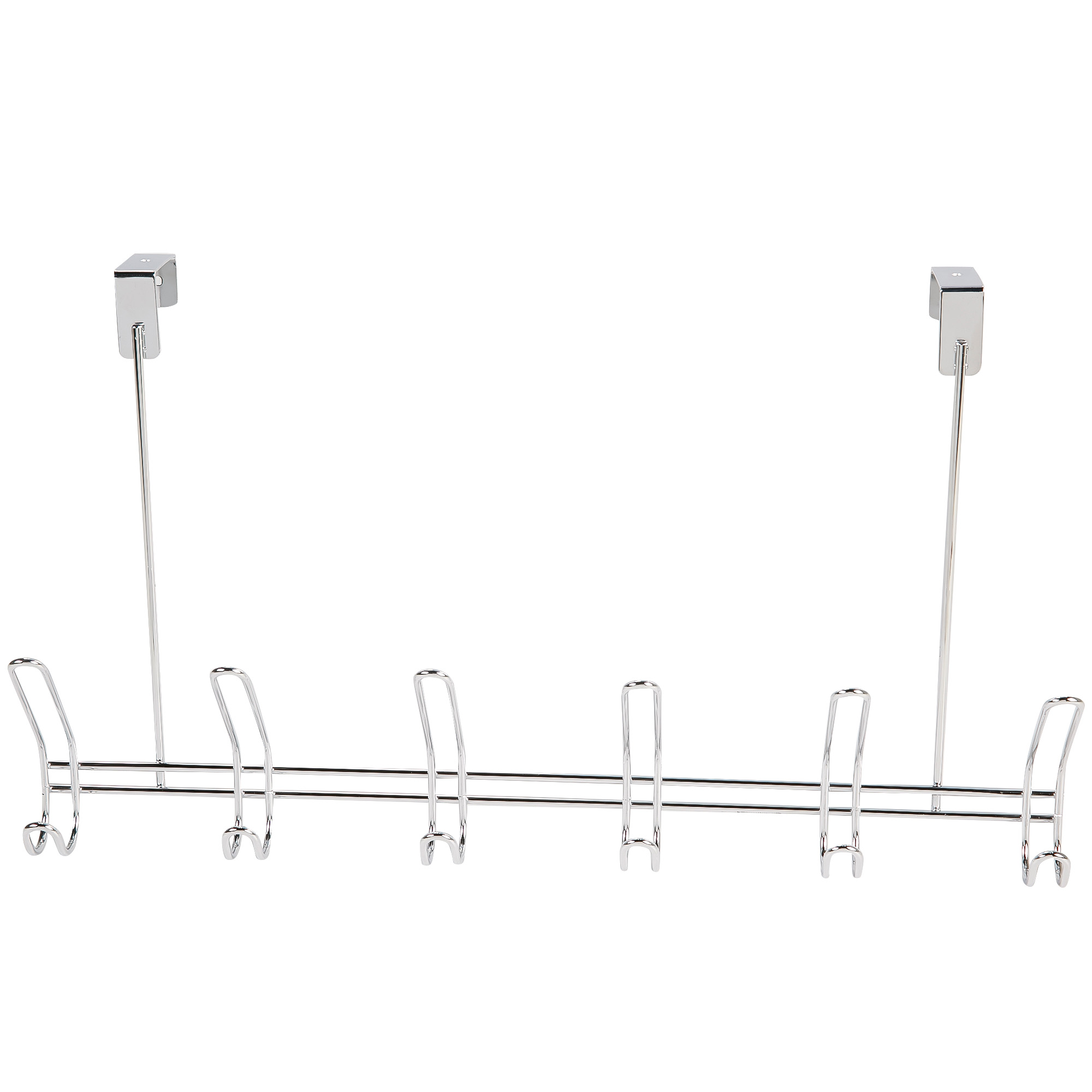 Interdesign Stainless Steel Classico Over-the-Door Rack (28.4x 46.9 x 28.4 cm, Silver)