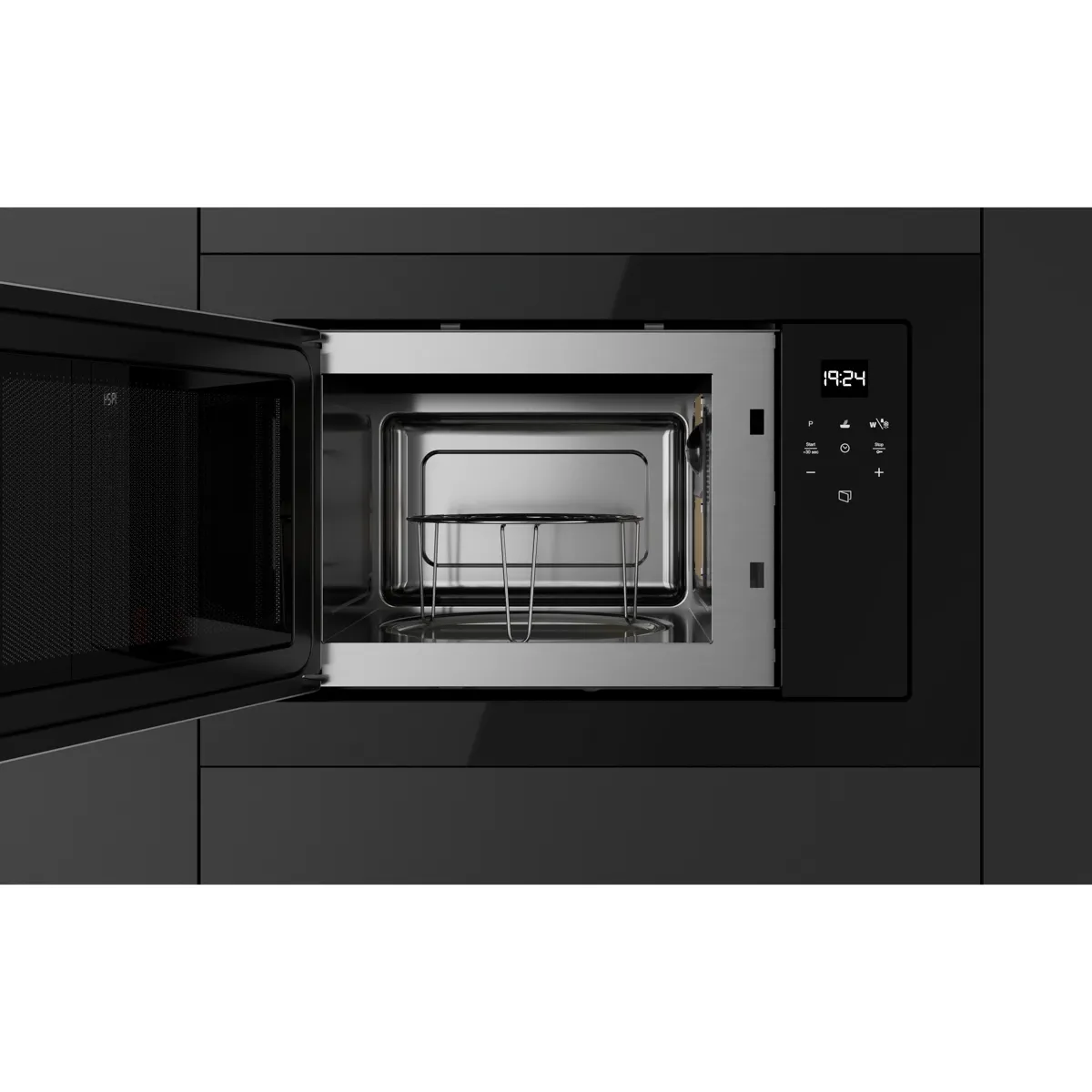 Teka Built-In Microwave & Grill W/3 Direct Access Menus, ML 8210 BIS BK (18 L)