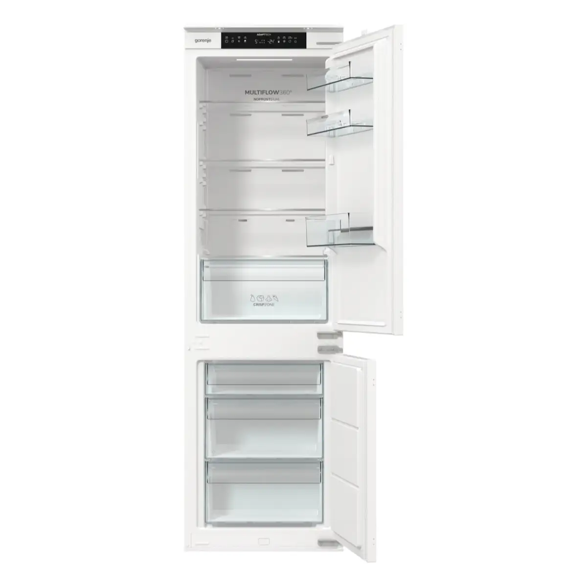 Gorenje Built-In Integrated Bottom Freezer Refrigerator, NRKI517E41 (252 L)