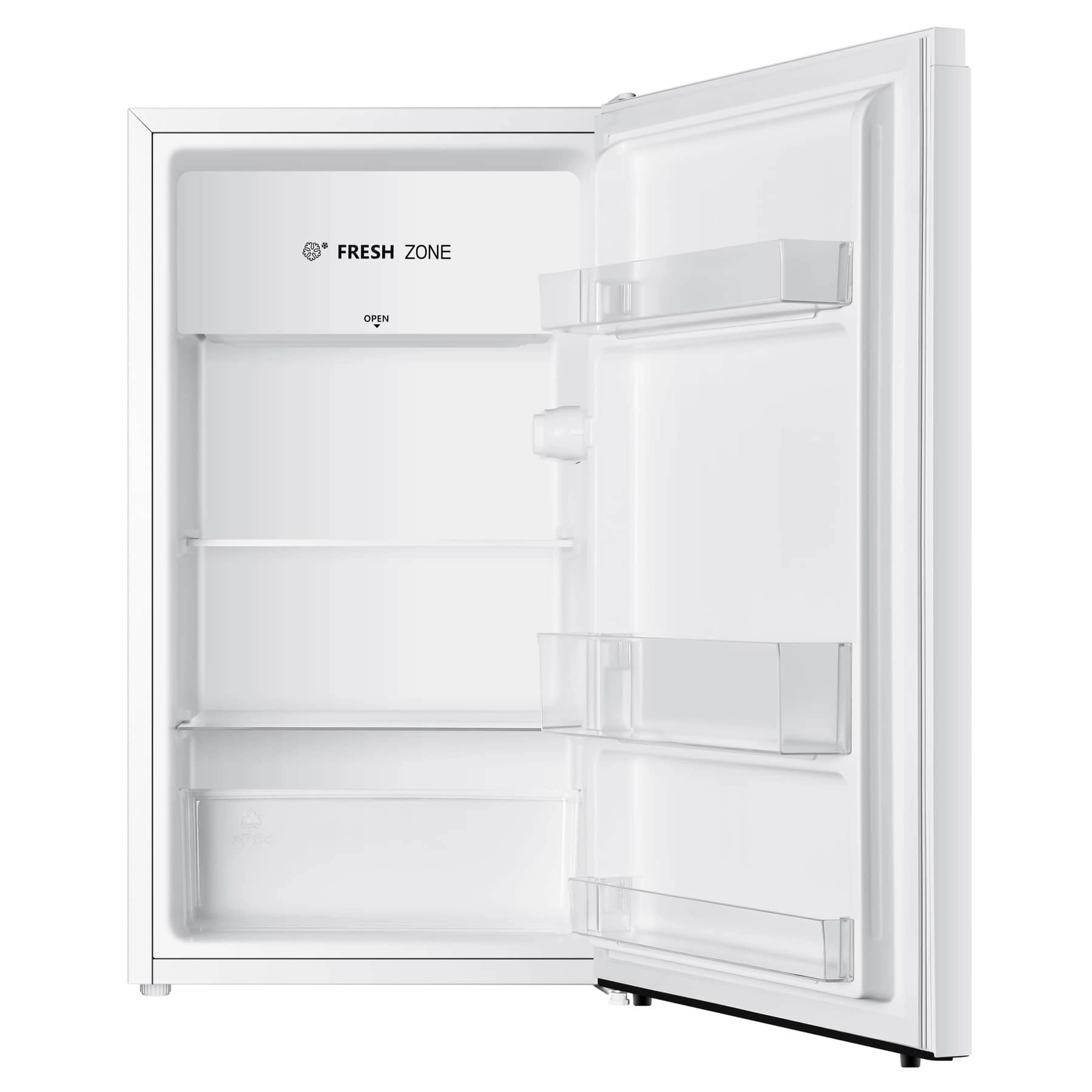 Hisense Freestanding Single-Door Refrigerator, RR122D4AWU (93 L)