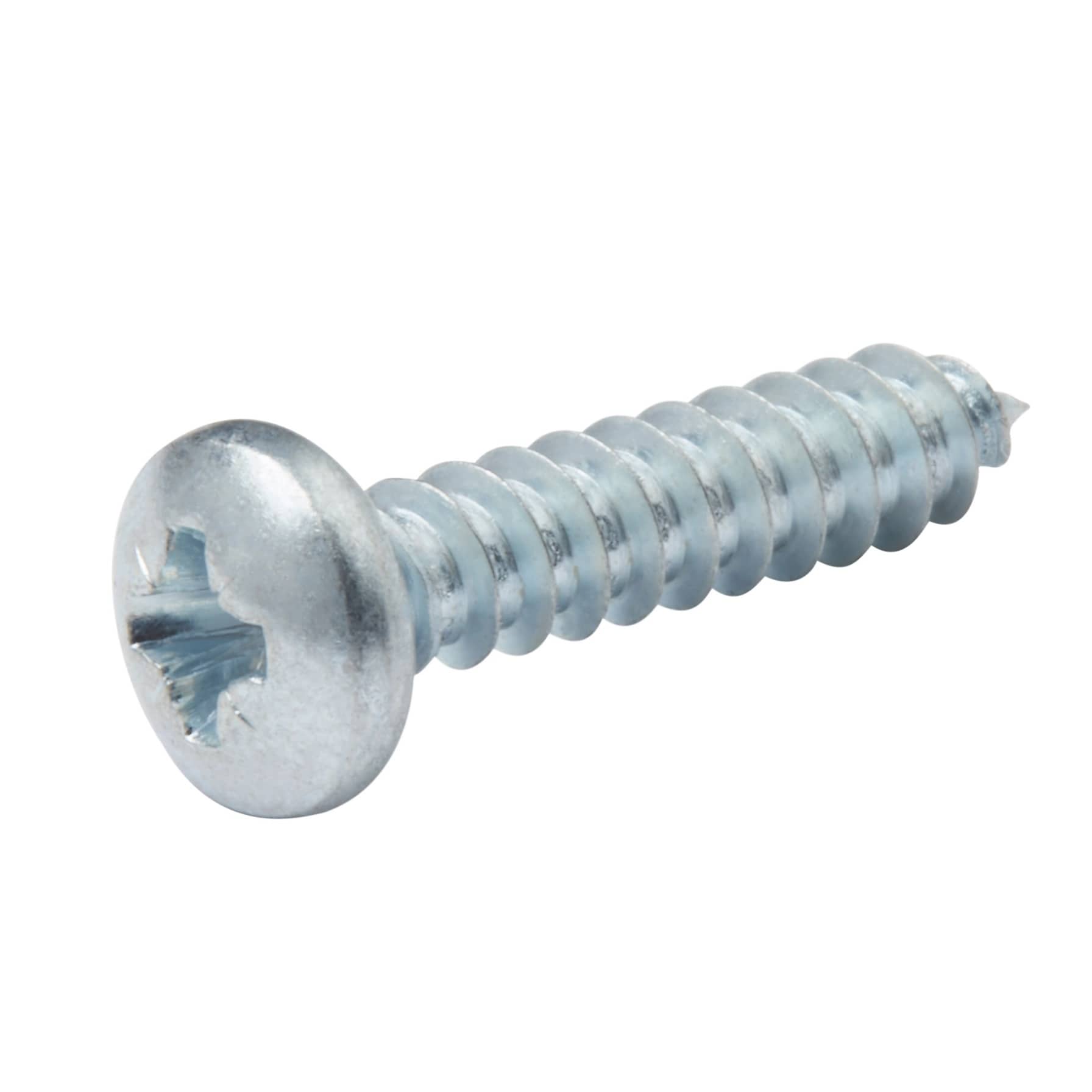 Diall Zinc-Plated Carbon Steel Self Tapping Screw Pack (4.2 x 19 mm, 25 Pc.)