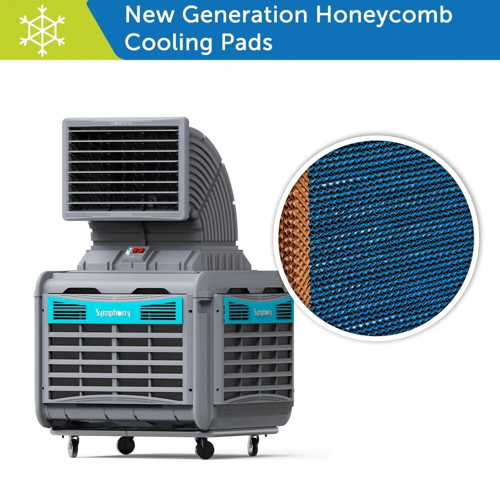 Symphony Movicool XXL 1-Speed Industrial Ducting Cooler (139.35 sq.m.)
