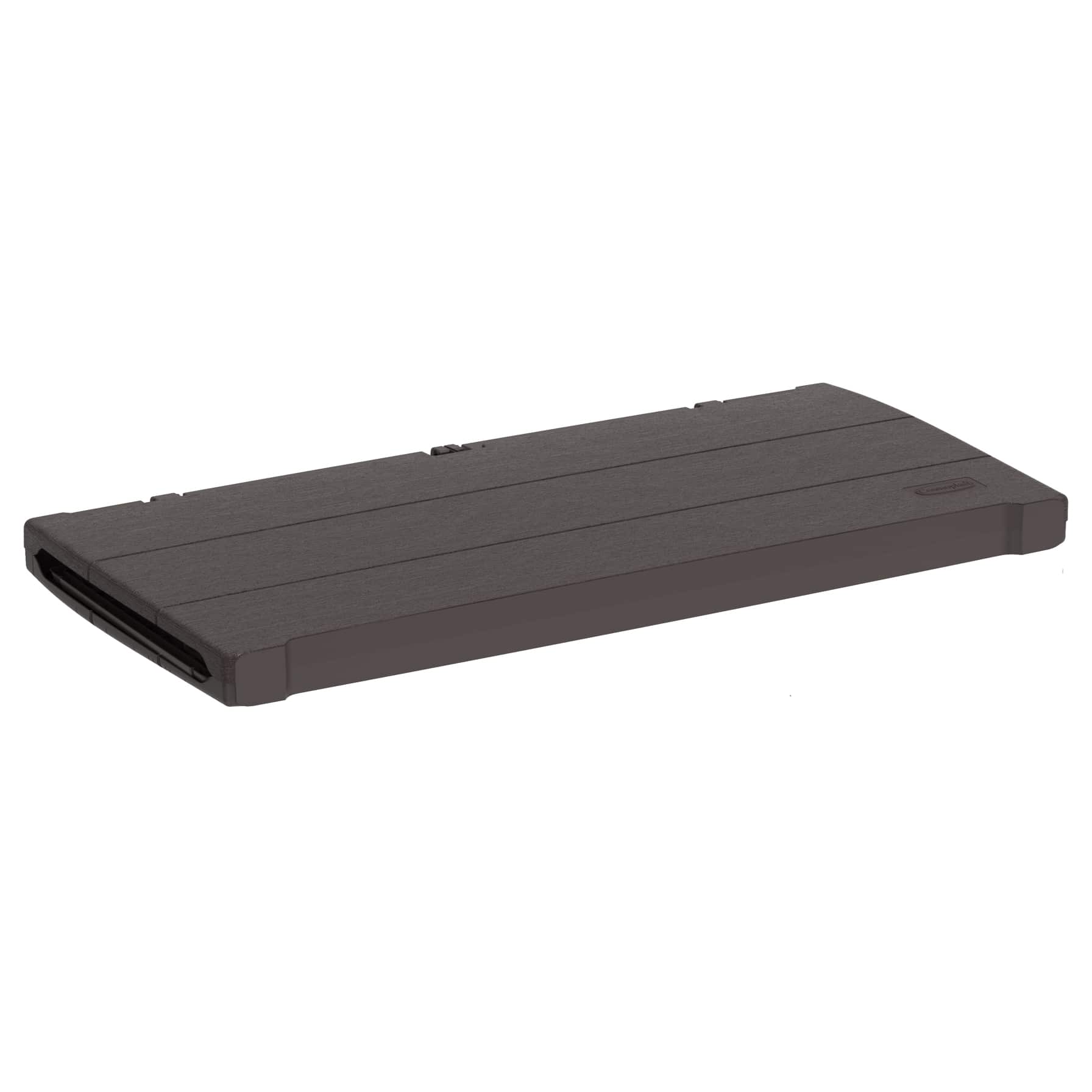 Cosmoplast Cedargrain Plastic Deck Storage Box (270 L, 116.5 x 45 x 56 cm)