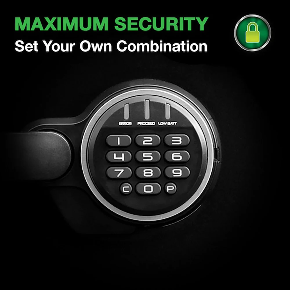 Sentry Large Fire & Water Resistant Digital Safe, SFW082ESB (0.023 cu. m.)