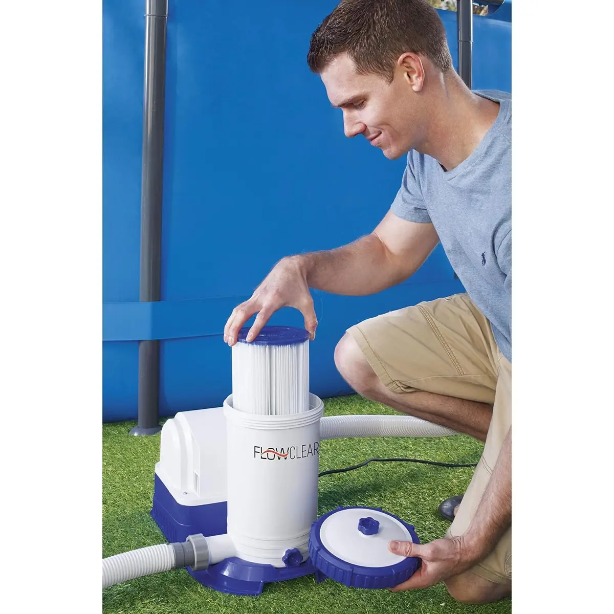 Bestway Flowclear Filter Pump (2,500 gal., 9,463 L/h)