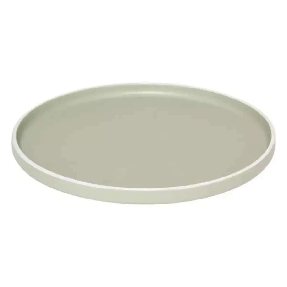 SG Alix Stoneware Dinner Plate (26 x 2.5 cm, Light Green)