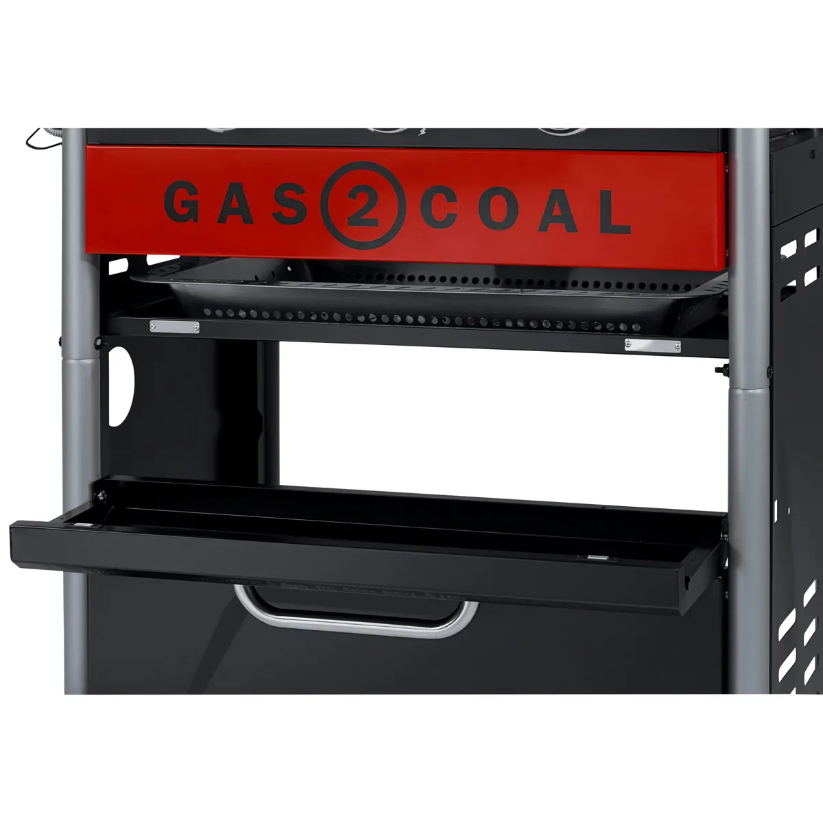 Char-Broil Gas2Coal 3-Burner Grill W/Side Burner