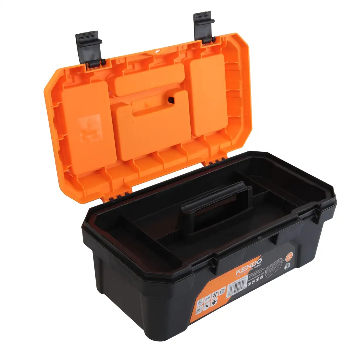 Kendo Plastic Tool Box (35 x 20 x 16.5 cm)