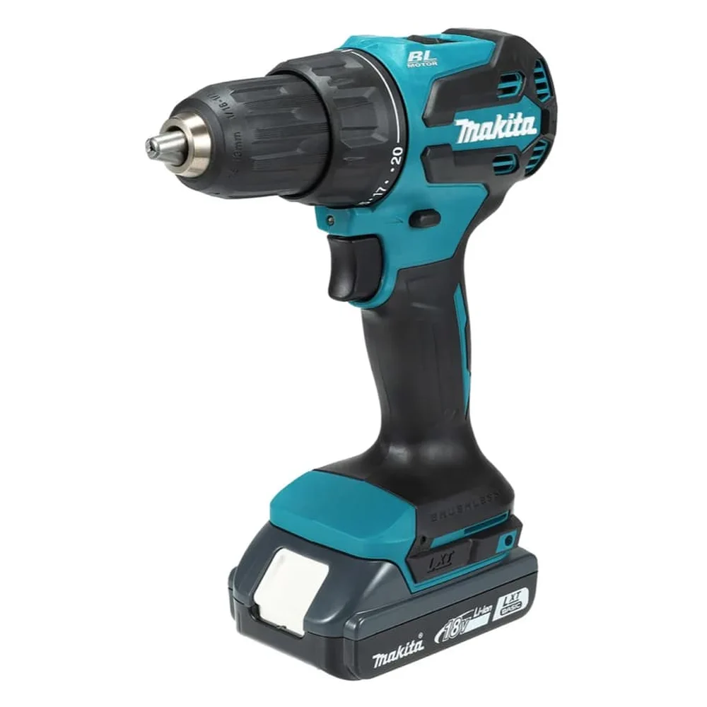 Makita Cordless Drill Driver Combo Kit, DHP490DTD158-KIT (18 V)