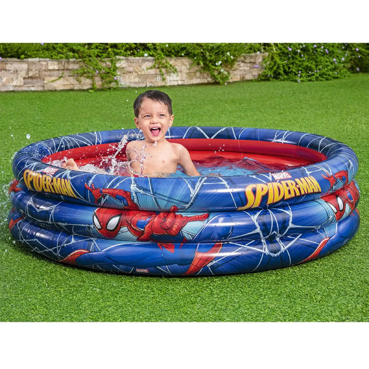 Bestway Spider-Man 3-Ring Pool (121.9 x 30.5 cm)