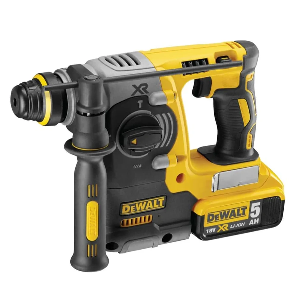 Dewalt Cordless XR Brushless SDS-Plus Rotary Hammer Drill Kit, DCH273P2-GB (18 V)