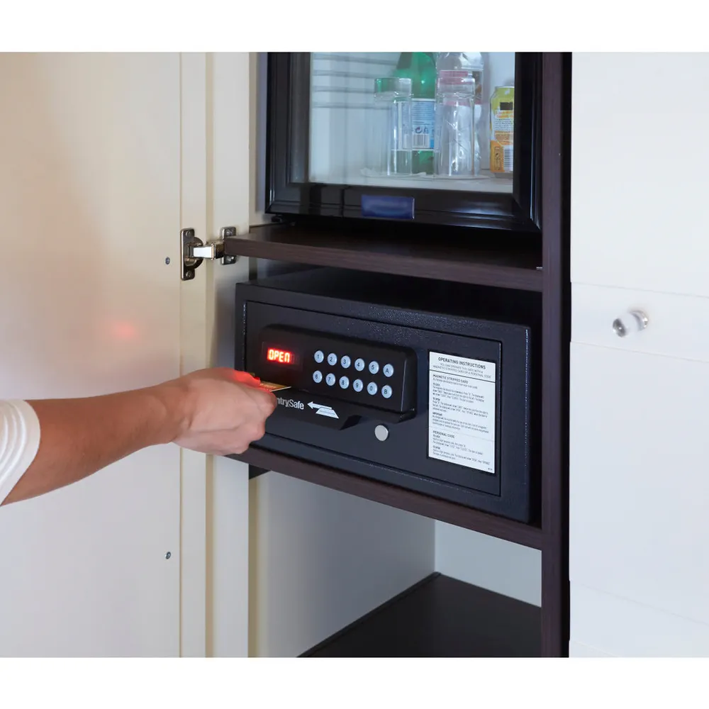 Sentry Card Swipe Hotel Safe, HL100ES (0.0309 cu. m)