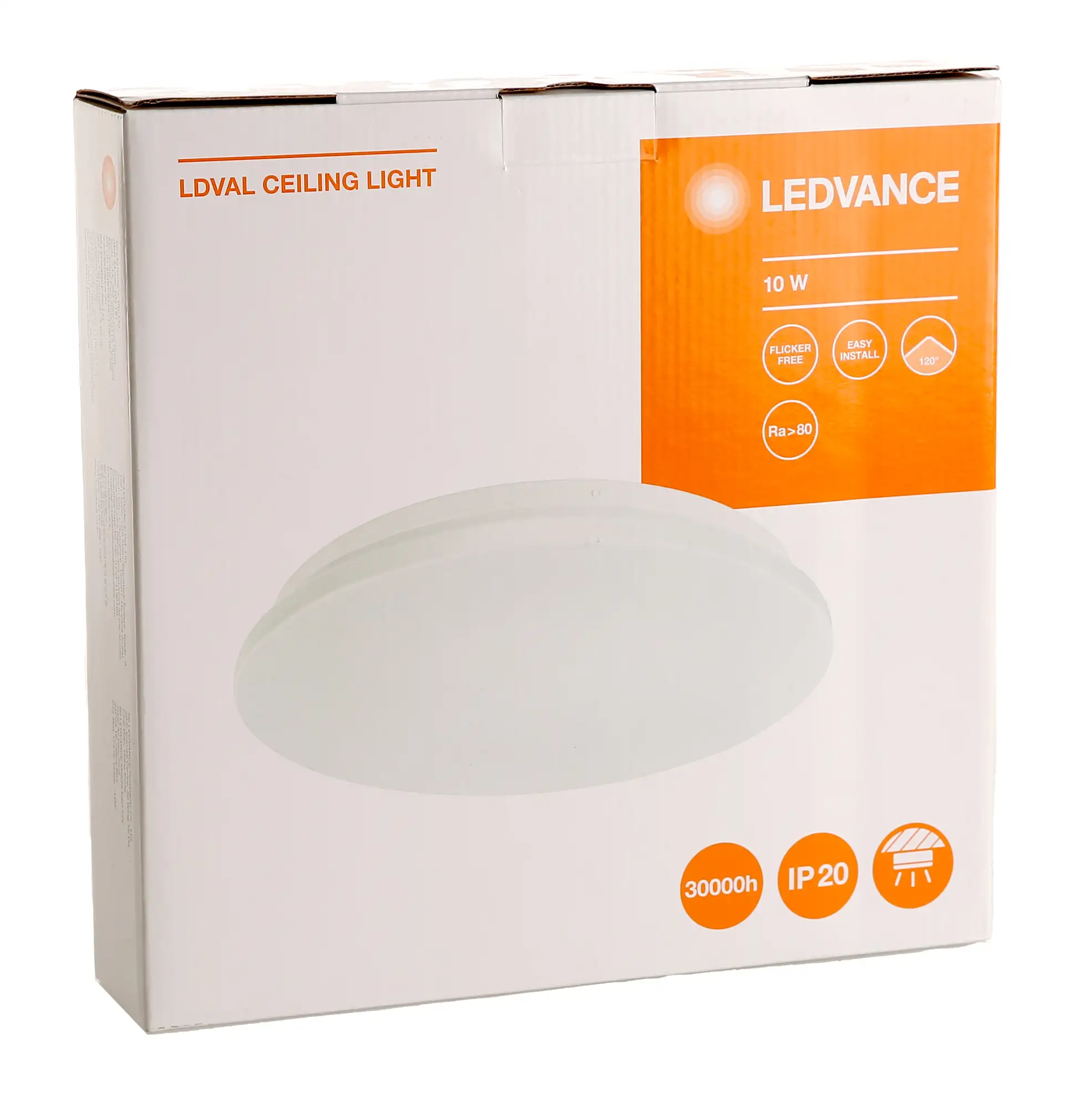 Osram Ledvance LED Ceiling Light (10 W, Warm White)