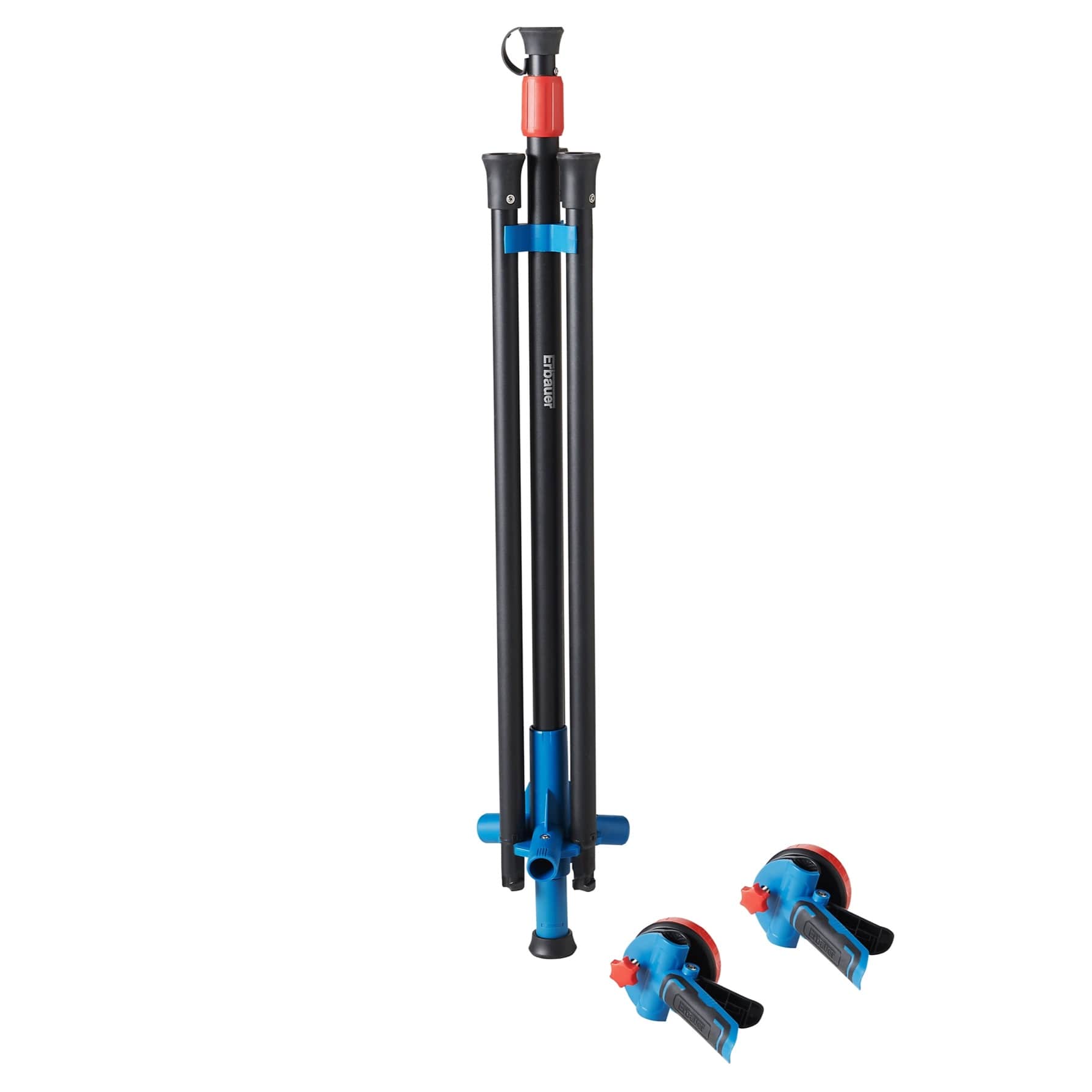 Erbauer LEWO ABS Aluminum Tripod W/2 Clips 