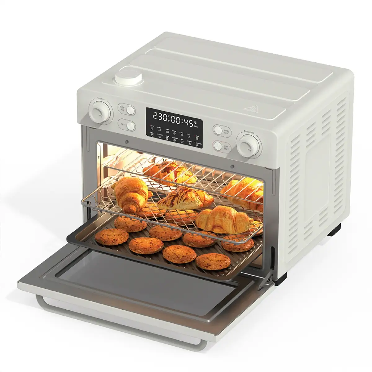 Nutricook Air Fryer Toaster Oven (Beige, 30 L)