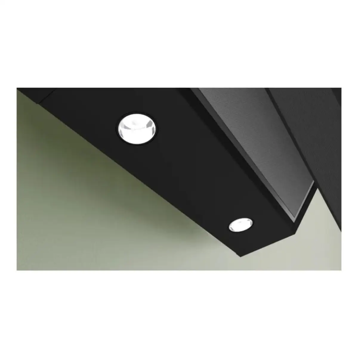 Bosch Series 4 Wall-Mounted Inclined Chimney Hood, DWK97PJ60M (Black, 41.4 x 89.6 x 40 cm)