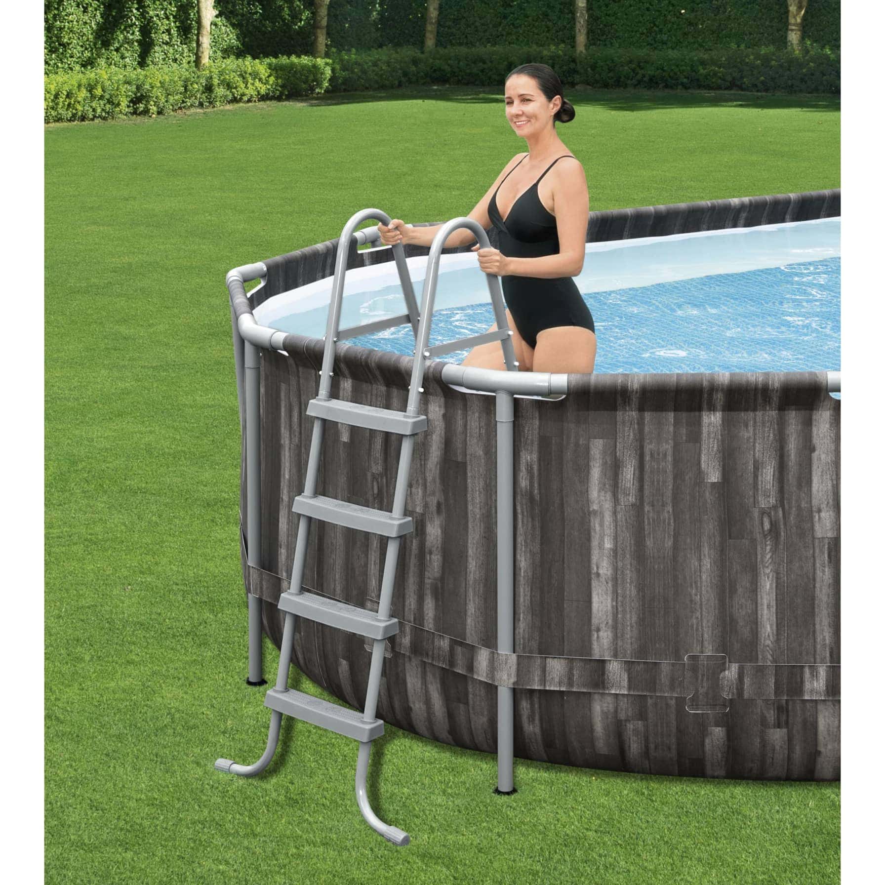 Bestway Power Steel Oval Pool Set (610 x 366 x 122 cm)