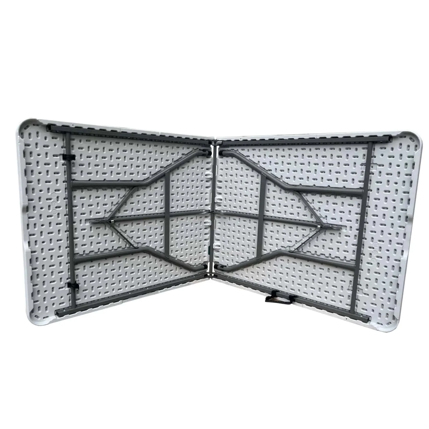 Plastic & Steel Folding Table (180 x 74 x 74 cm)