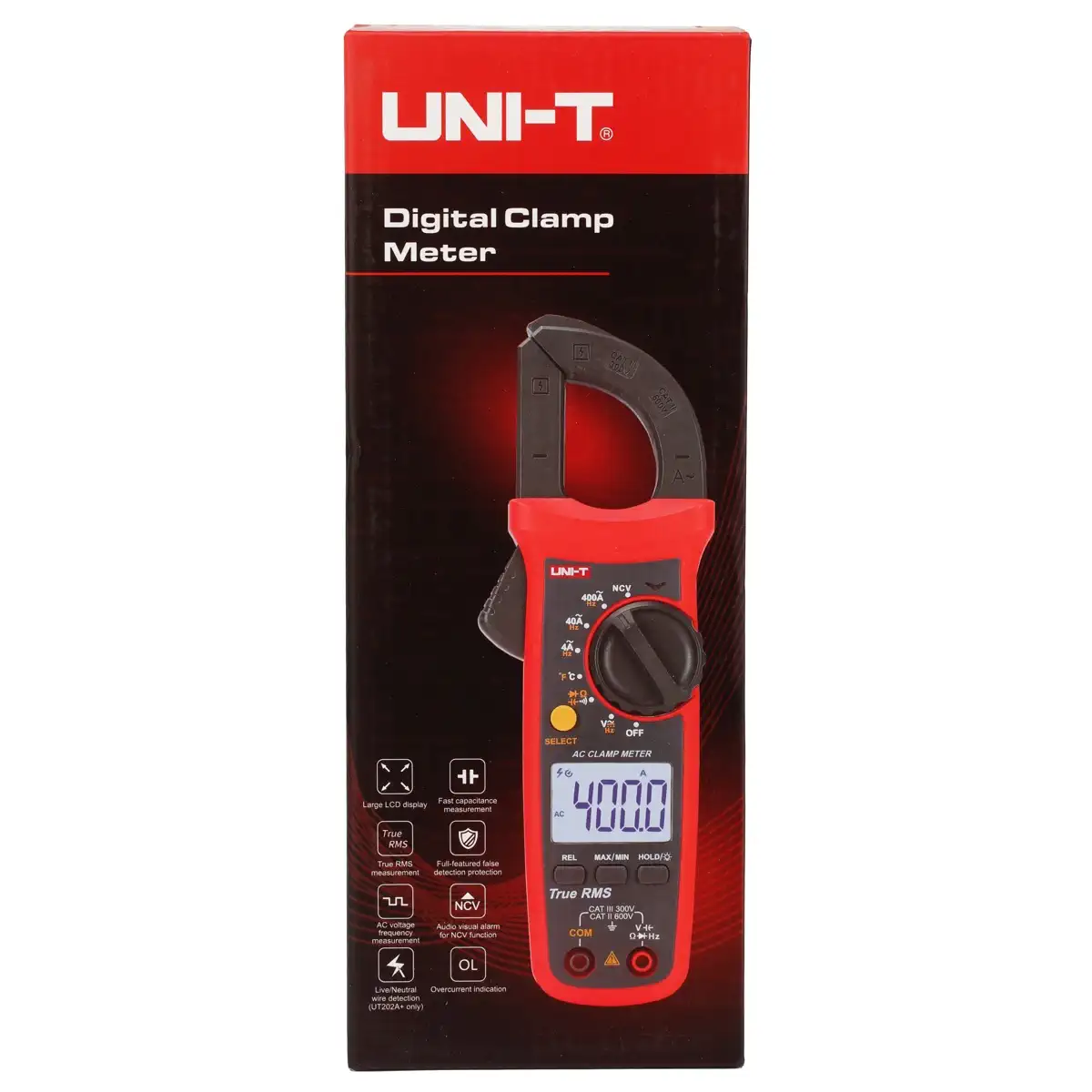 Uni-T Digital Clamp Meter (400A)