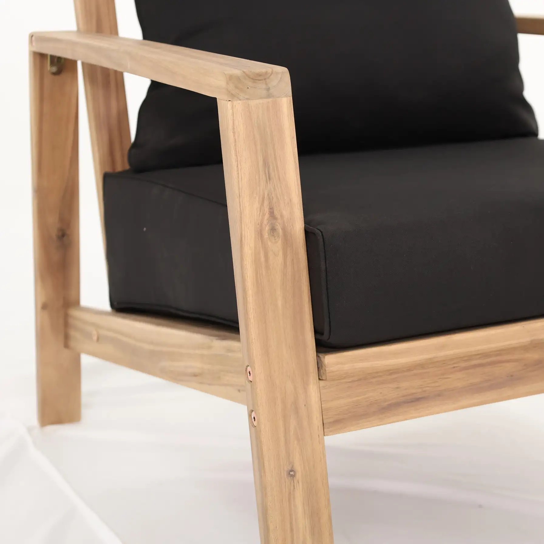 Canyon 4-Seater Acacia Wood Outdoor Sofa Set
