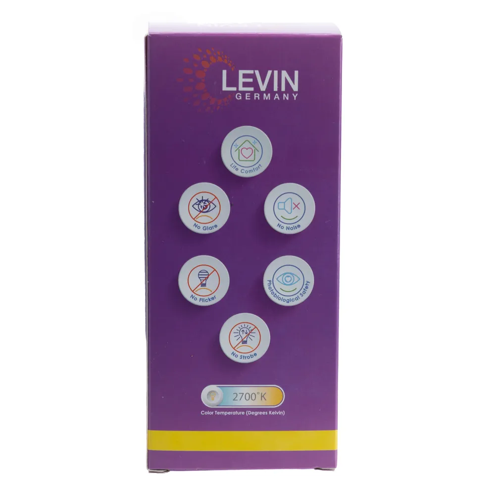 Levin ST19 Vintage LED Filament Bulb (6W, Amber)