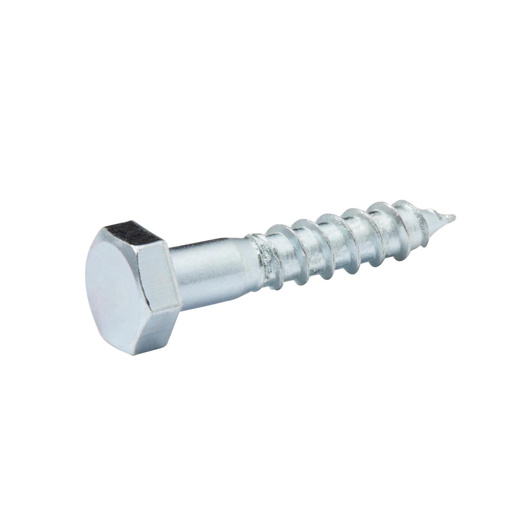 Diall Zinc-Plated Carbon Steel Hex Coach Screw Pack (6 x 30 mm, 10 Pc.)
