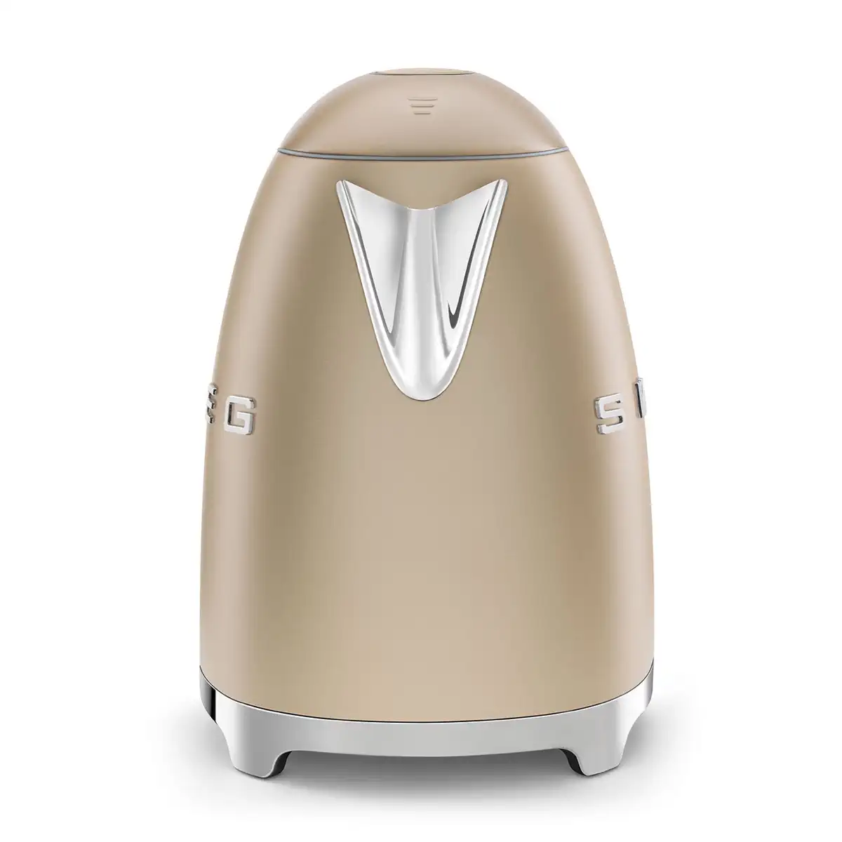 SMEG Retro 50's Style Electric Kettle, KLF03CHMUK (1.7 L, 3000 W, Pale Gold)