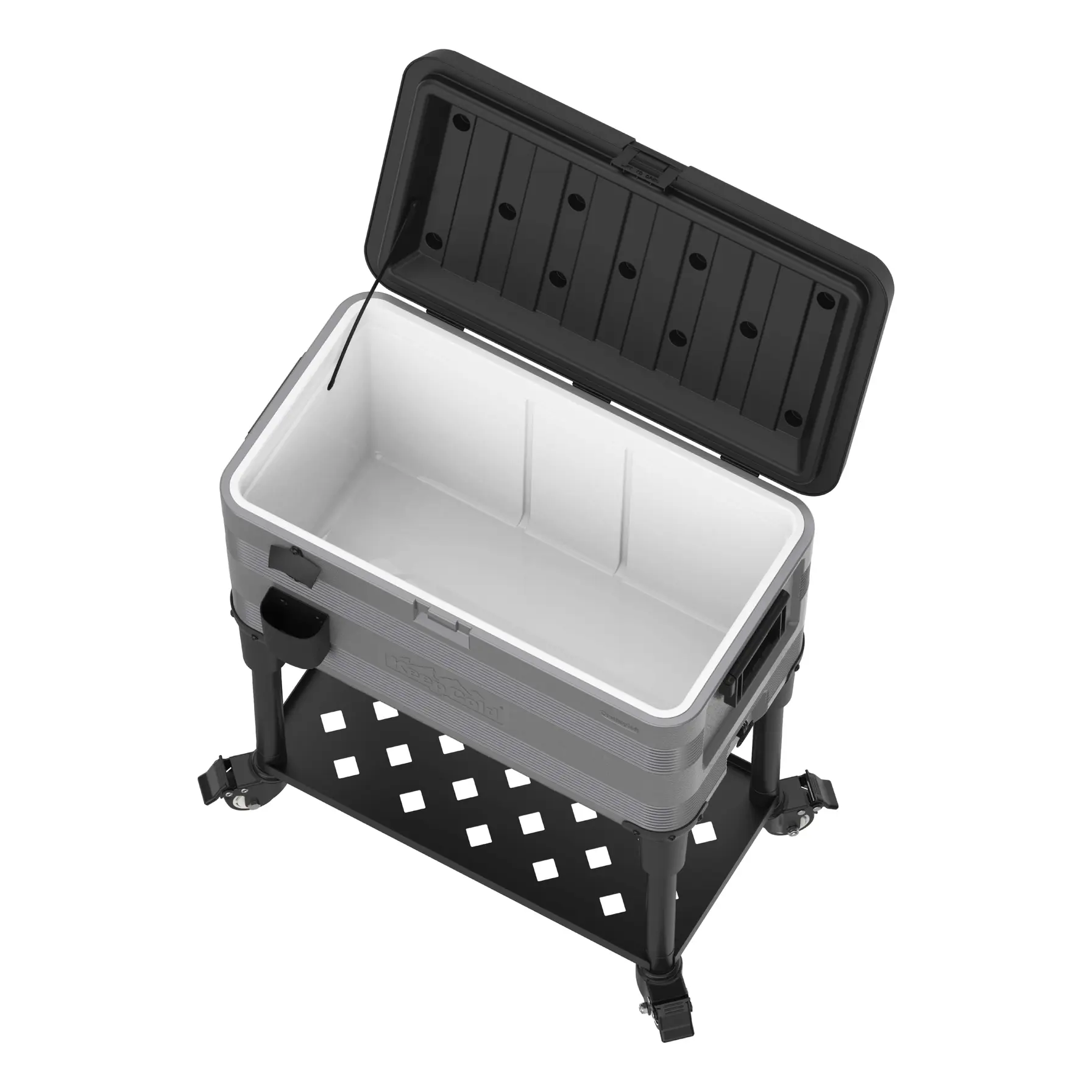Cosmoplast KeepCold Patio Icebox Cart W/Wheels (70 L)