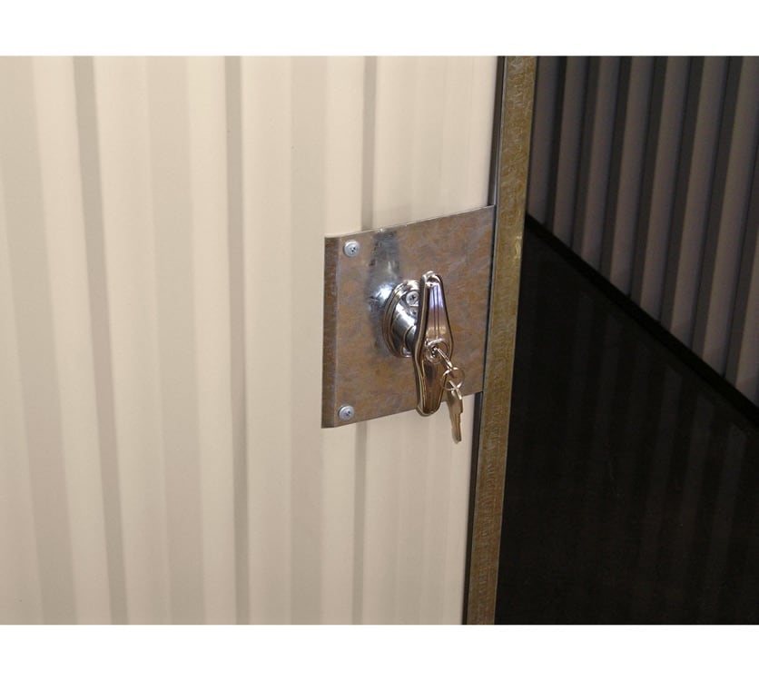 Stratco HM4 Handi-Mate Slate Shed W/Sliding Door (221 x 155 x 190 cm)