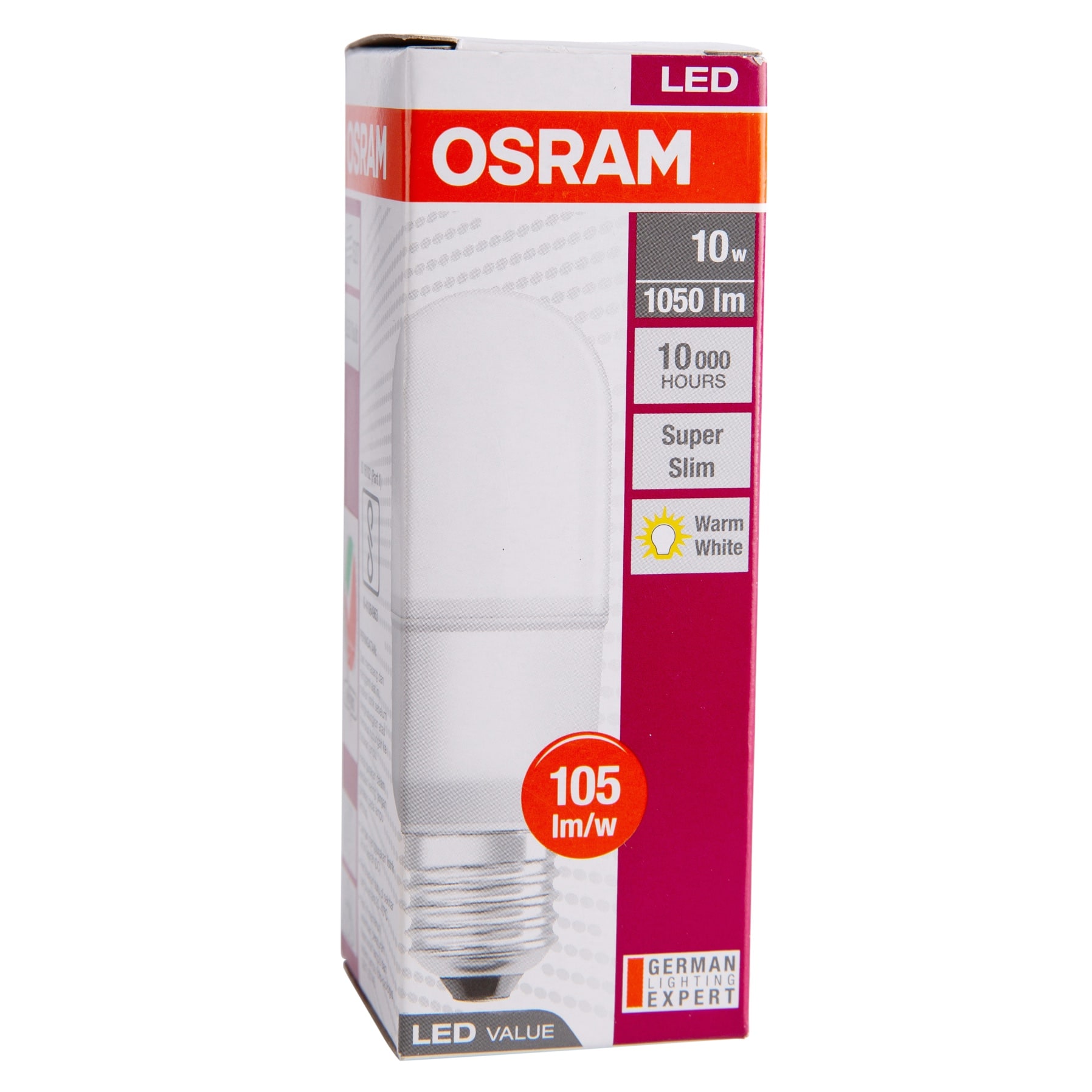 Osram LED Stick Bulb (10 W, Warm White)