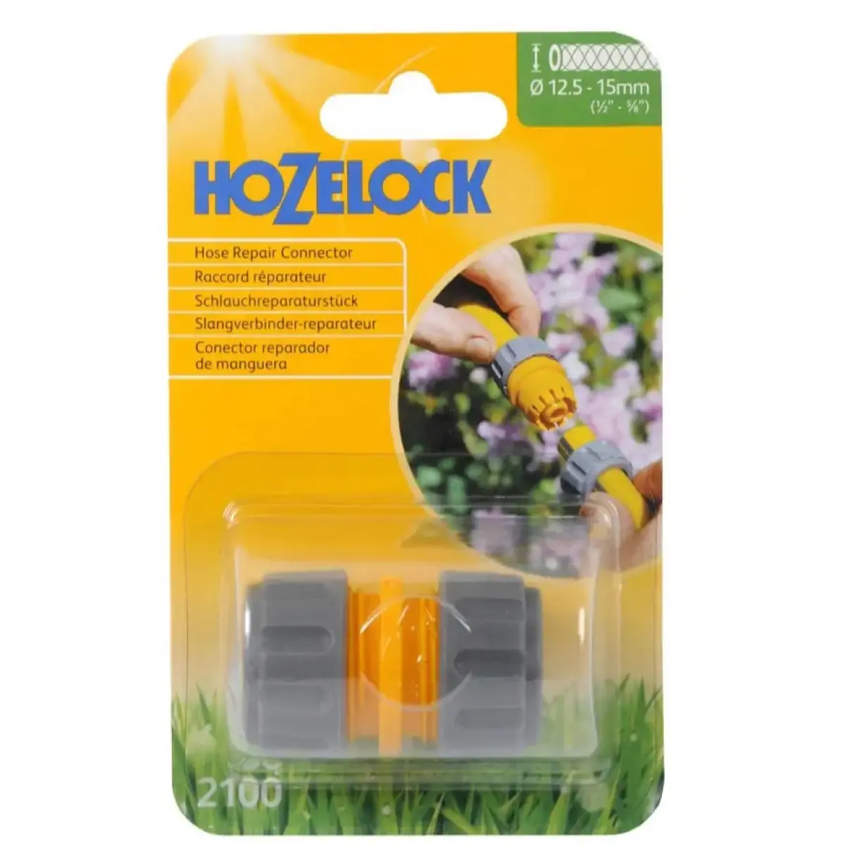 Hozelock Hose Repair Connector (1.9 cm, 3/4 inch)