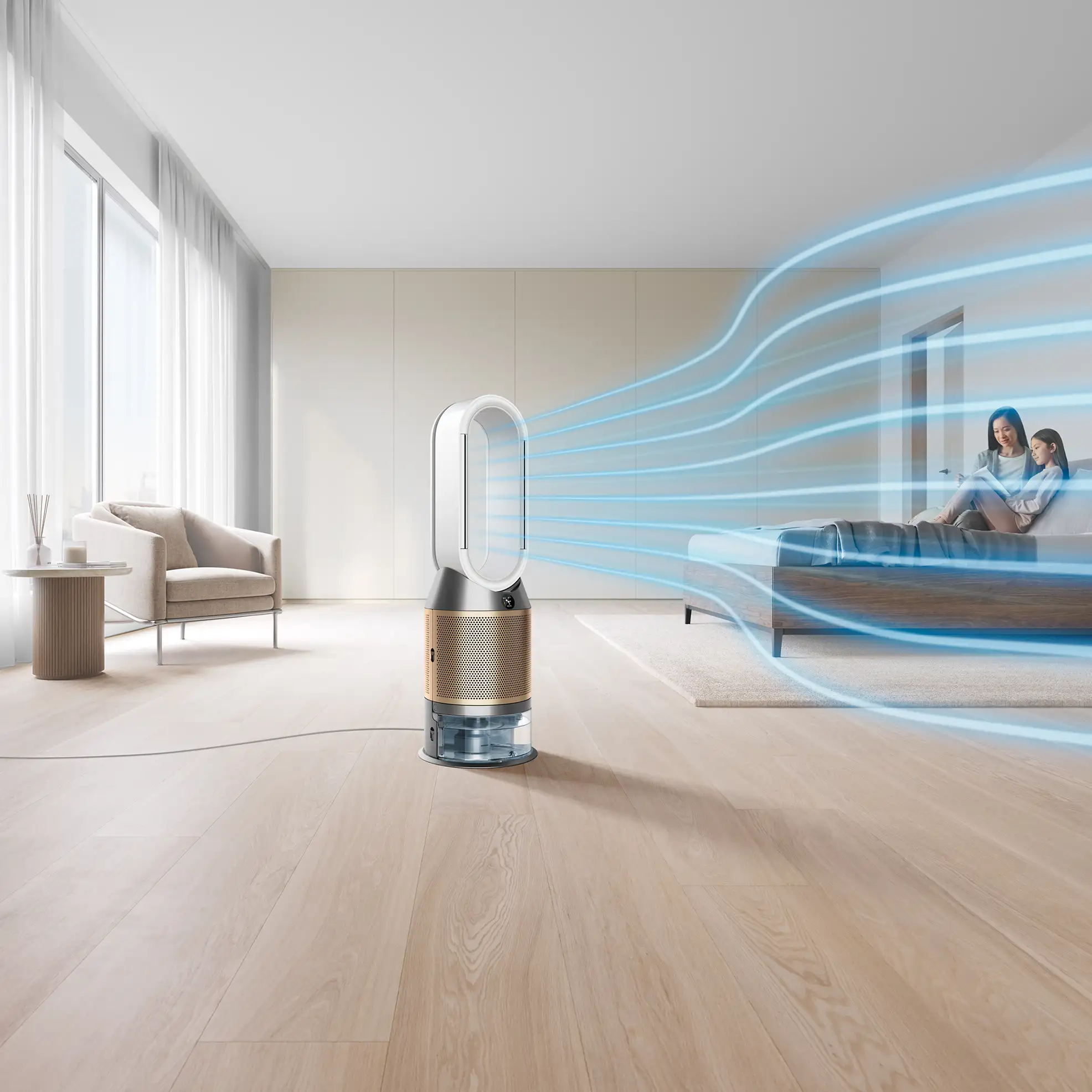 Dyson Humidify+Cool Formaldehyde Purifier, PH04 (81 cu.m.)
