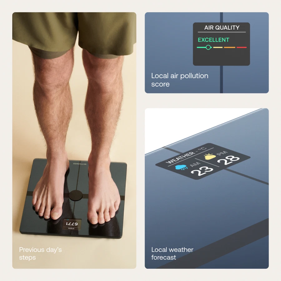 Withings Body Smart Wi-Fi Digital Scale (Black)