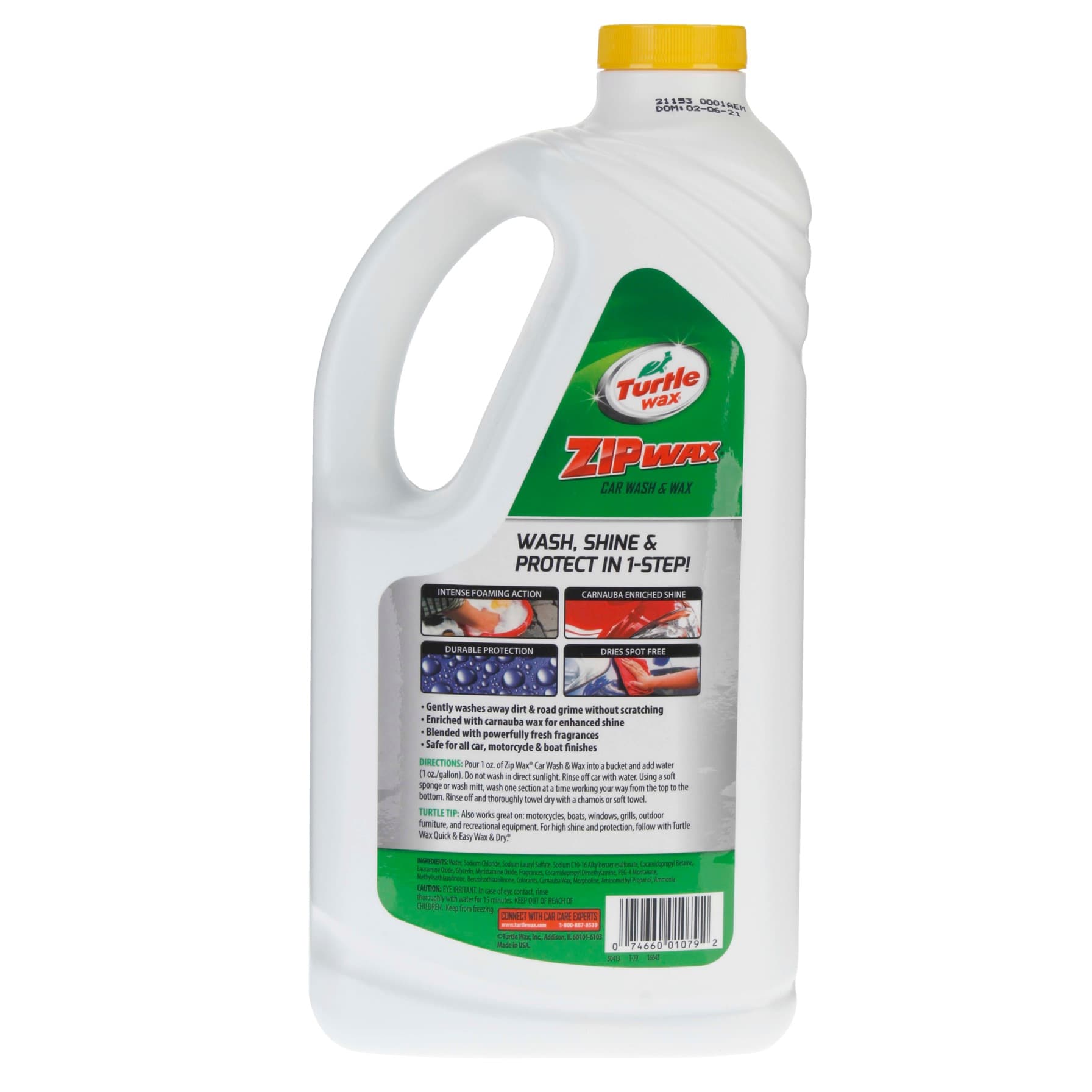 Turtle Wax T79 Zip Wax Car Wash And Wax (1.8 kg)