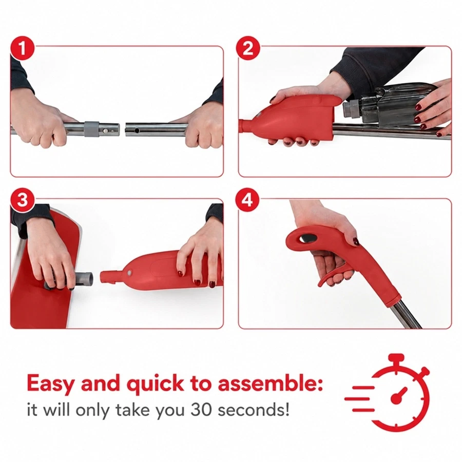 Tonkita Spray & Wash Mop Floor Cleaning