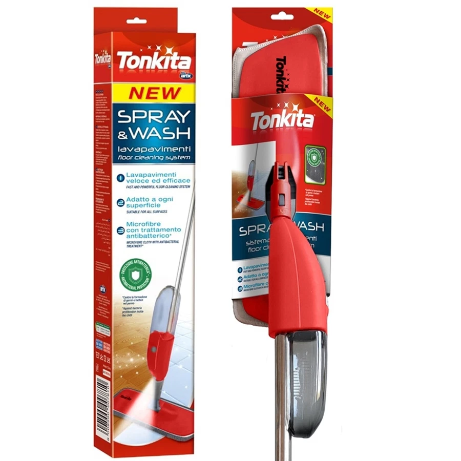 Tonkita Spray & Wash Mop Floor Cleaning