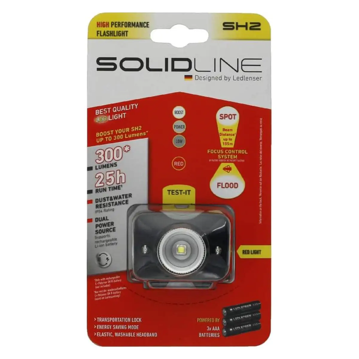 Ledlenser Solidline SH2 LED Headlamp