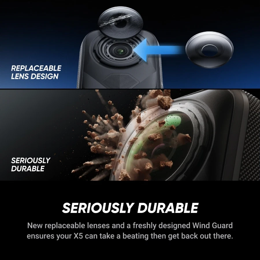 Insta360 X5-360 Camera Essential Bundle (Black)